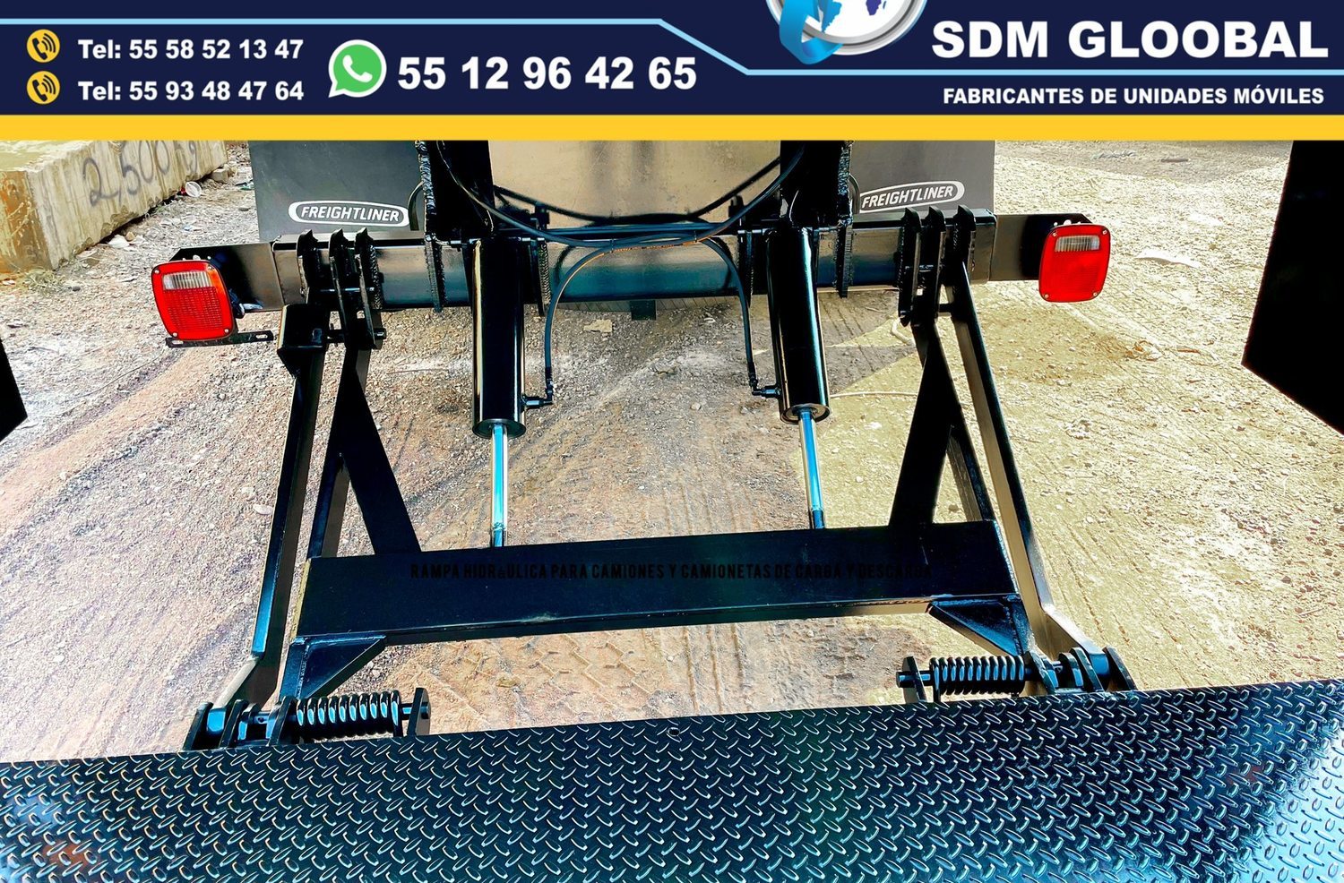 Fabricantes de Rampas Hidraulicas para camioneta y camion de carga