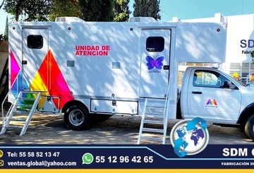 Fabricacion de Unidades Moviles Medicas, de Seguridad, Gobieno, Oficinas, cobro etc... SDM Global Mexico somos una empresa líder como fabricacion de Unidades Moviles Medicas, Salud, Cobro, Ingenieria, Seguridad, Comunicaciones, fabricadas con personal altamente capasitado para su fabricacion.Al mencionar una Unidad Medica Movil nos referimos a una Unidad de Salud al mencionar una instalación movil prestadora de servicio que se integran en una institución, con funciones y actividades propias que se distinguen y diferencian entre síSomos una Empresa Mexicana líder en el Mercado con años de experiencia, especialistas como fabricacion de Unidades Moviles, Cajas y Carrocerias Remolques Redilas Estacas cajas secas plataformas Seguridad, Salud, Comunicacion, Higine, etc.,Somos fabribricantes directos, distribuidores en todo Mexico, comunicate y te atenderemos personalmente.
