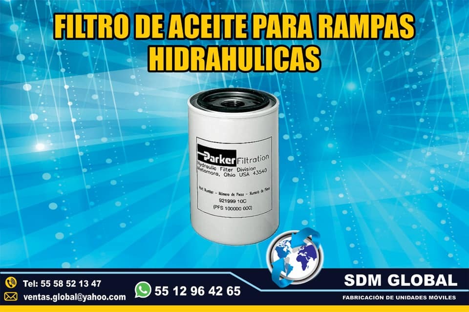 <span style="font-weight: bold;">Venta de Filtro de aceite para camiones de basura</span><br>