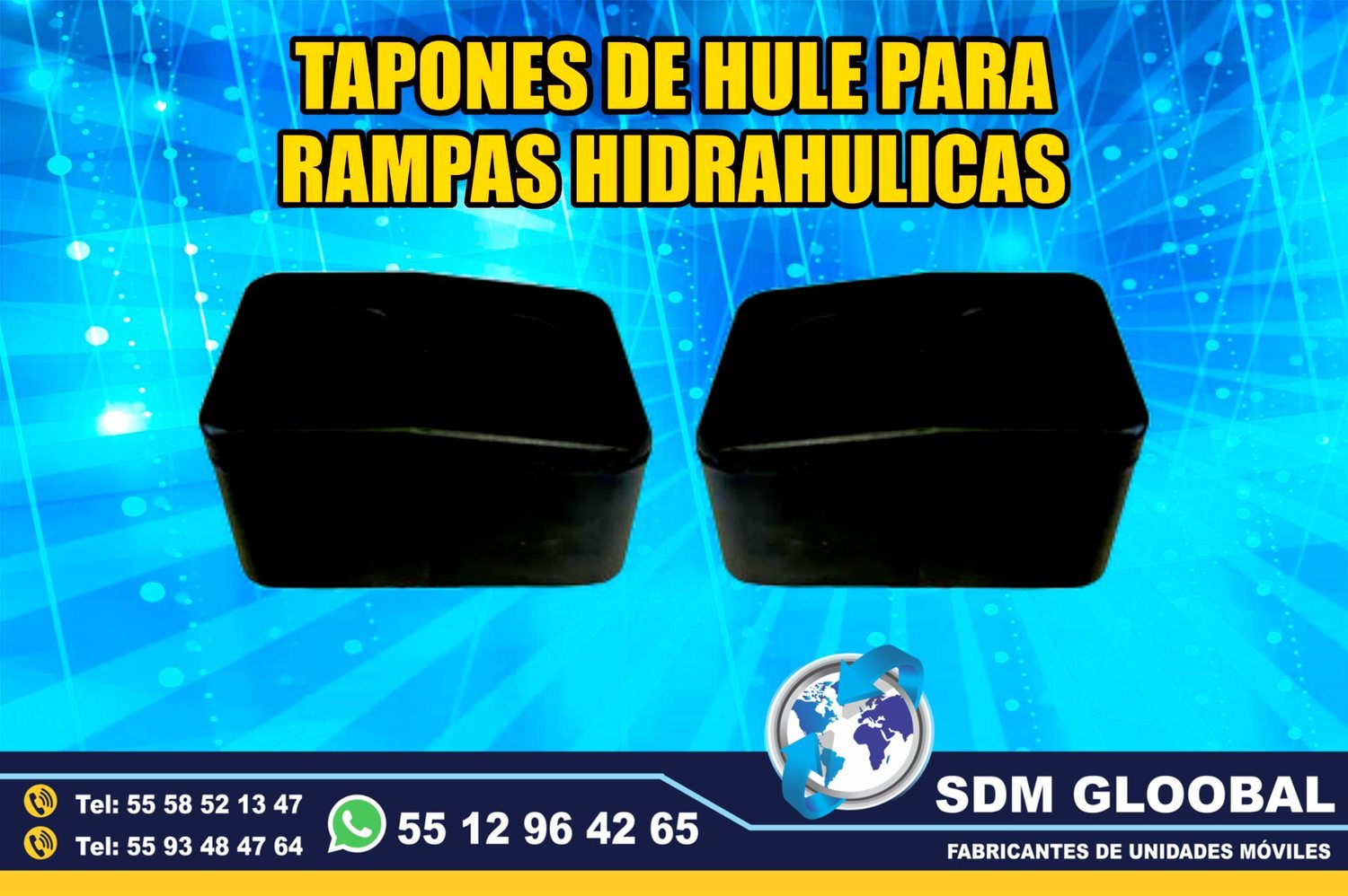Venta de Tacones o topes para Rampas Hidraulicas de carga