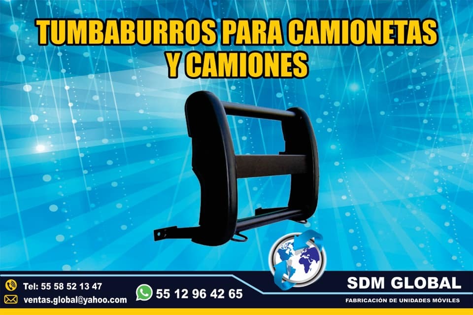 Venta de Tumbaburros para cajas carrocerias plataformas remolques en SDM Global Mexico