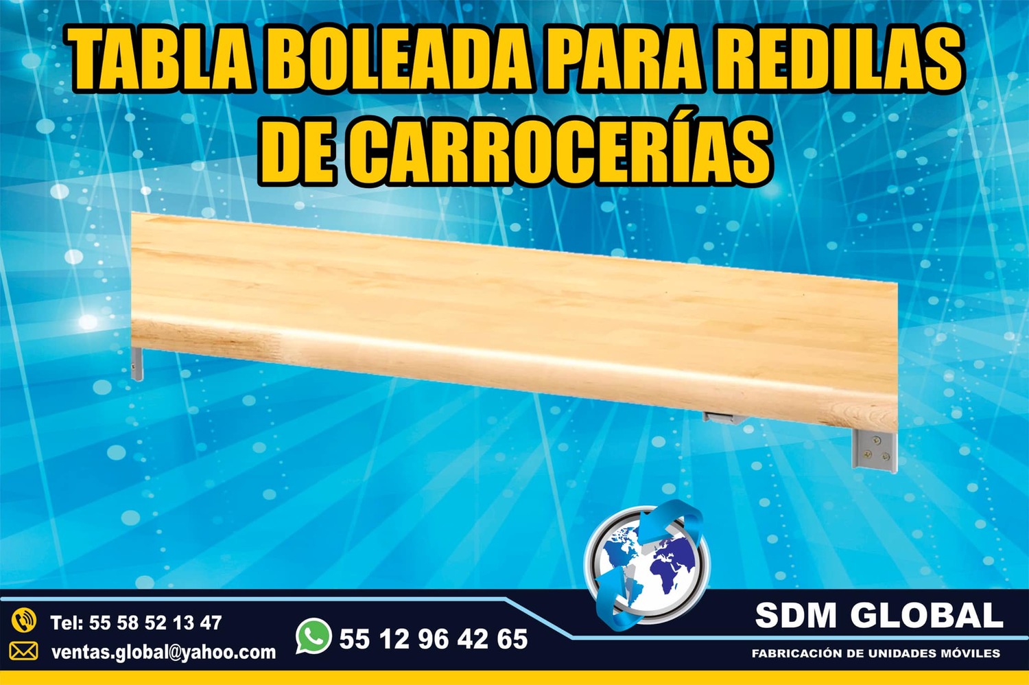 Venta de tablas boledadas para cajas y carrocerias plataformas remolques