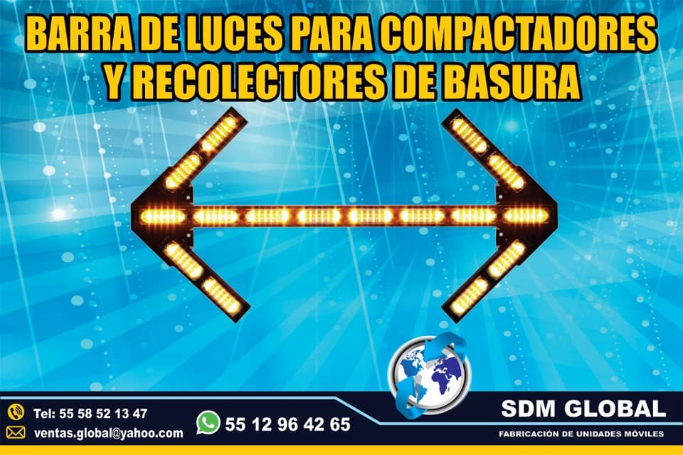<span style="font-weight: bold;">Venta de Mini torreta ambar para compactadores de basura</span><br>