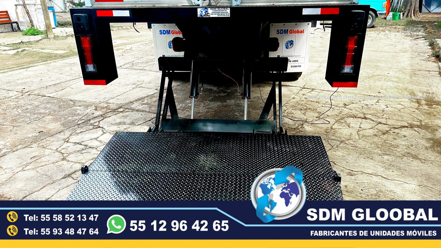 Fabricantes de Rampas Hidraulicas para camioneta y camion de carga<br>