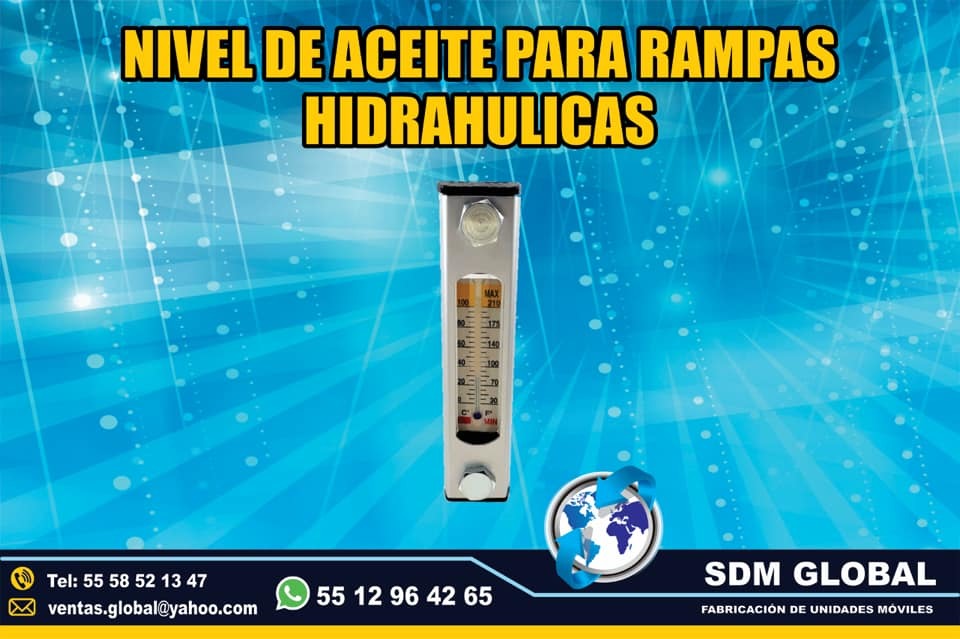 <span style="font-weight: bold;">Venta de Nivel de aceite para compactadores de basura</span><br>