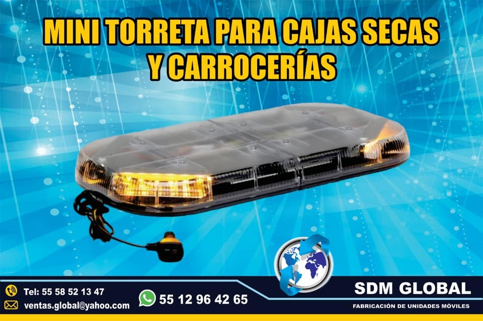 <span style="font-weight: bold;">Venta de Mini torreta para cajas carrocerias plataformas remolques en Mexico</span>